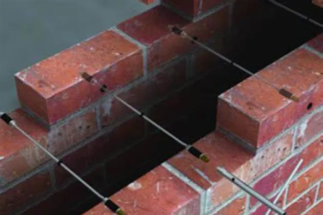 wall ties installations